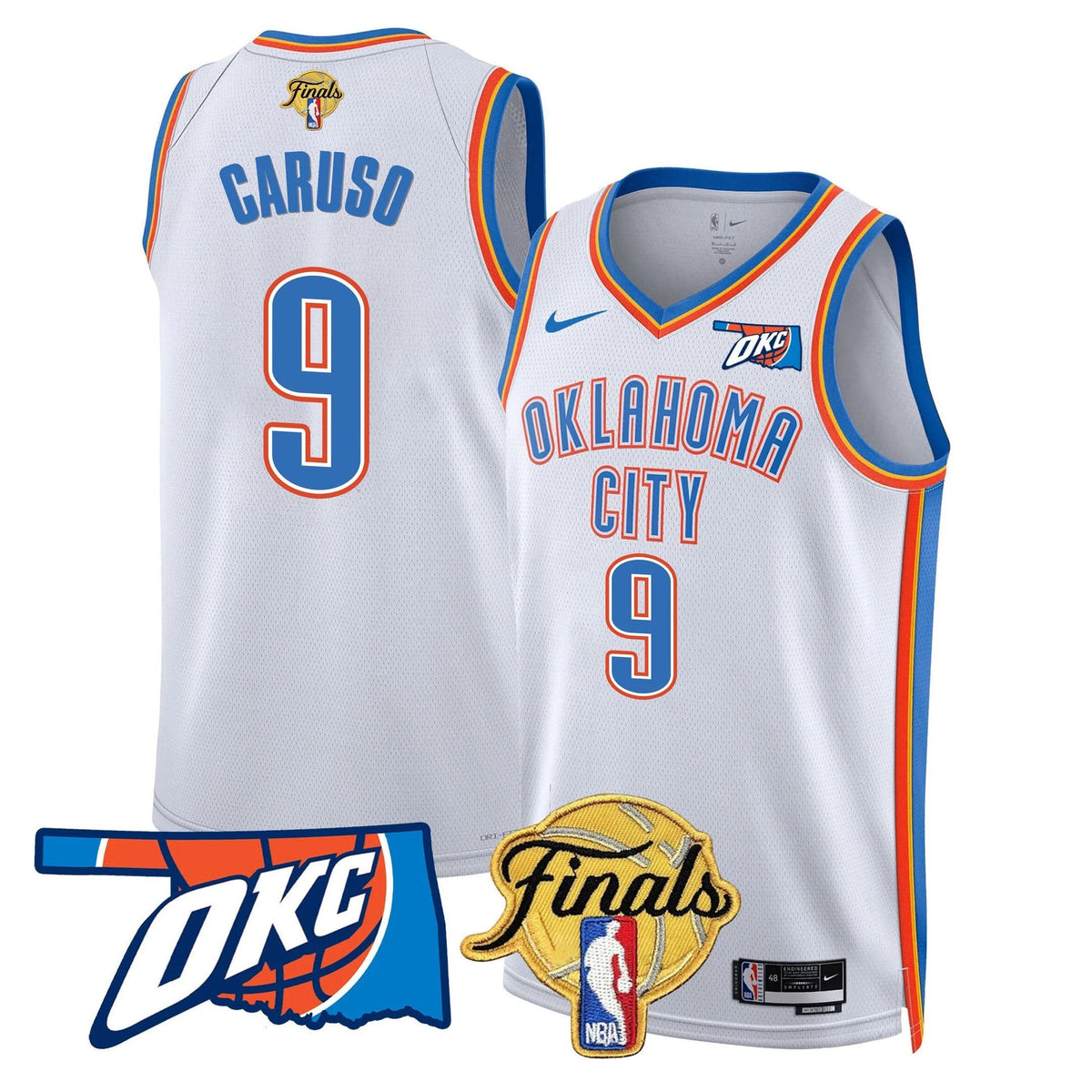 OKC Jersey - Final Patch - Stitched