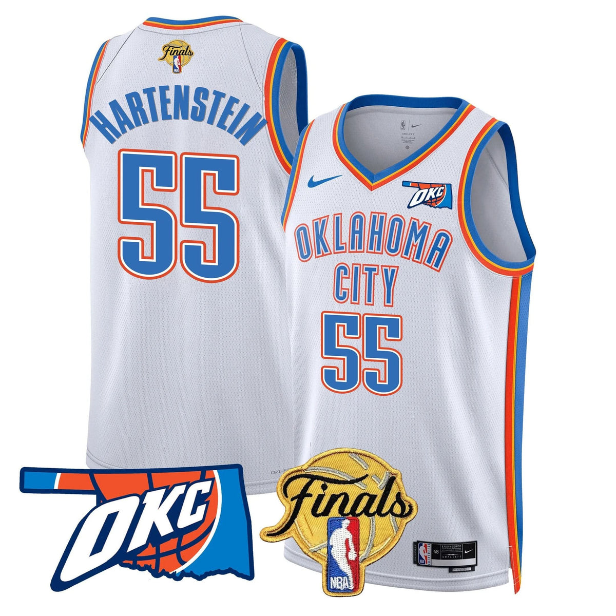 OKC Jersey - Final Patch - Stitched