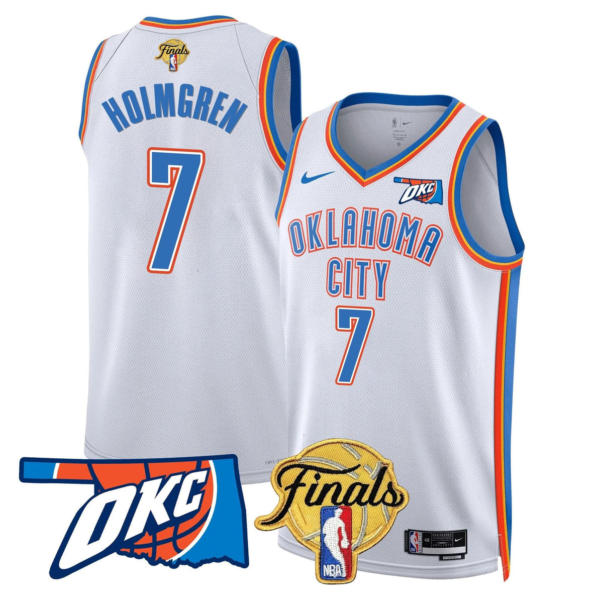 OKC Jersey - Final Patch - Stitched