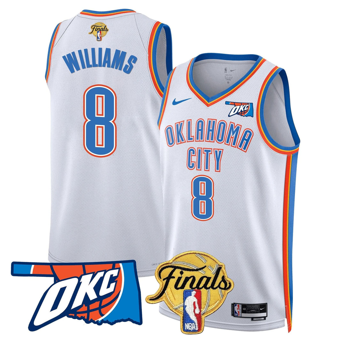 OKC Jersey - Final Patch - Stitched
