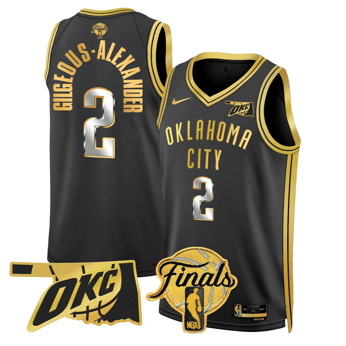 OKC Jersey - Final Patch - Stitched