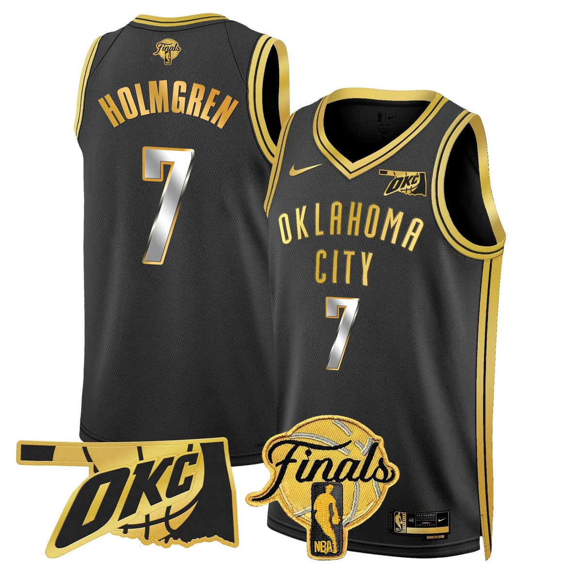OKC Jersey - Final Patch - Stitched