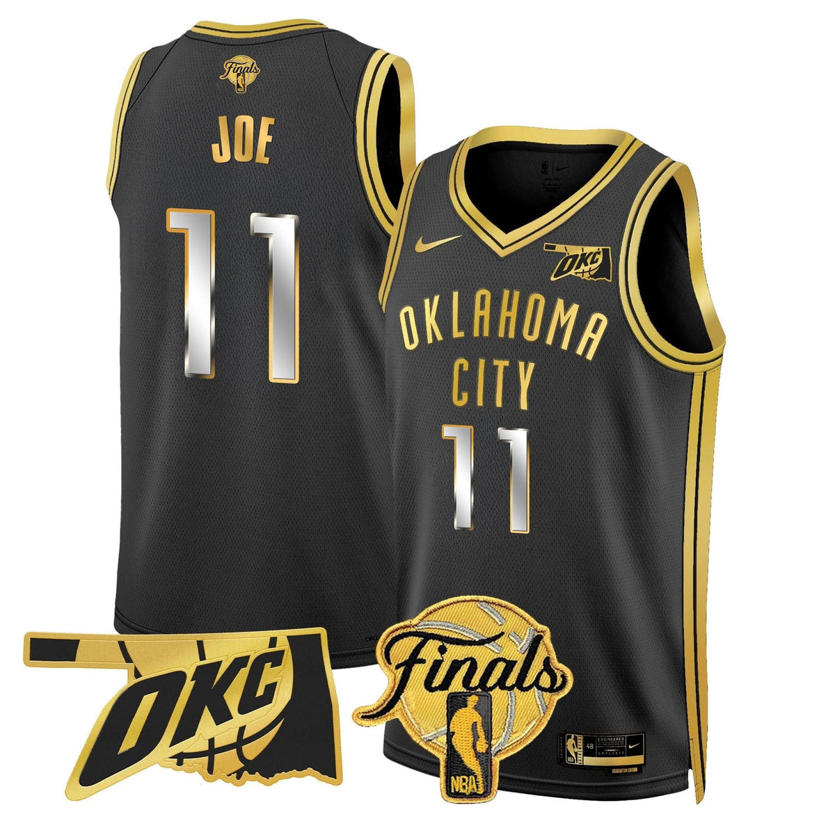 OKC Jersey - Final Patch - Stitched