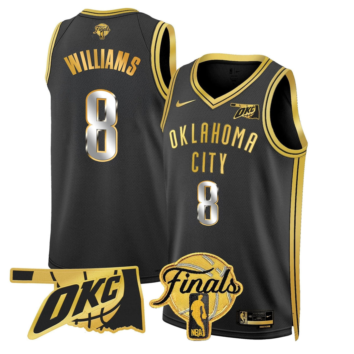 OKC Jersey - Final Patch - Stitched