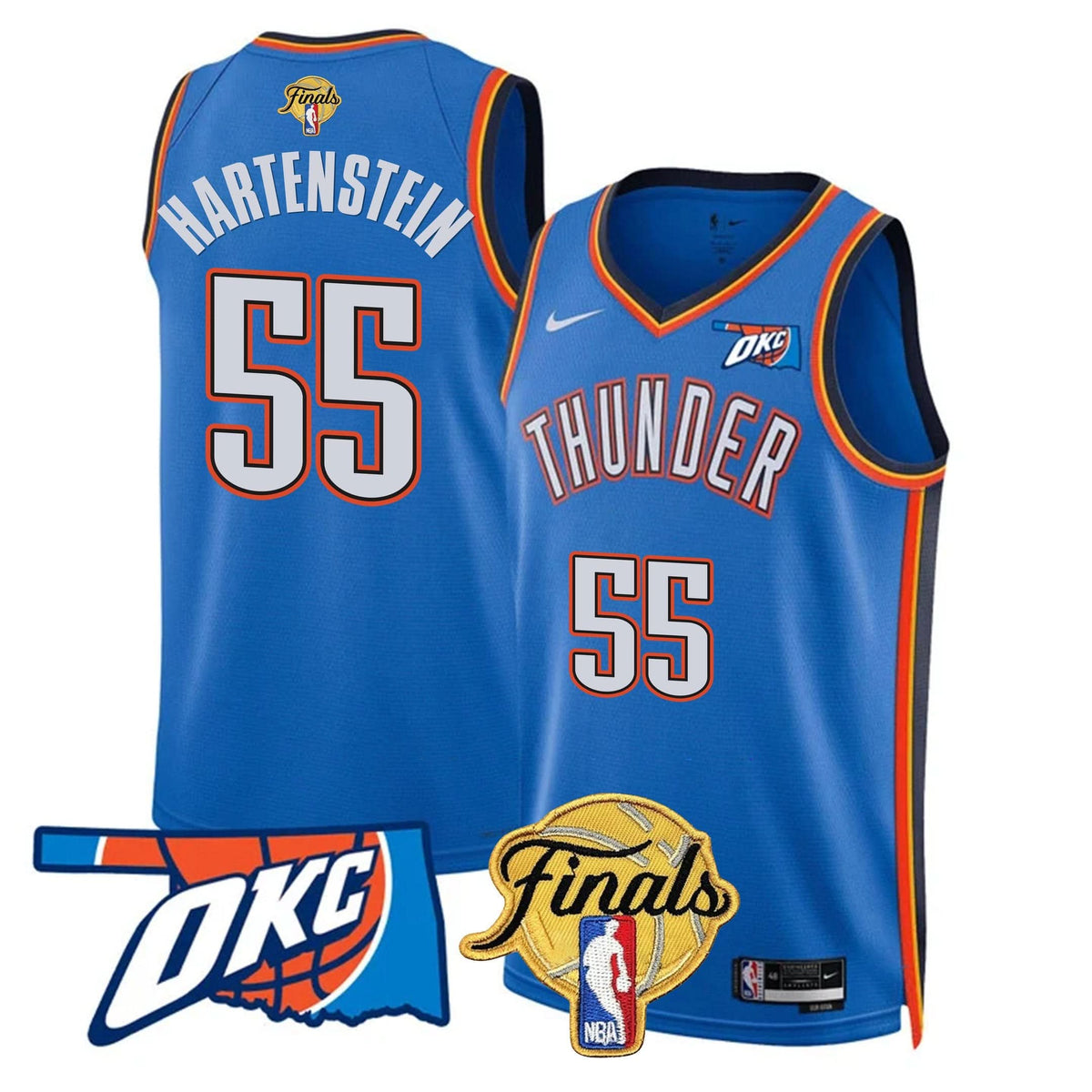 OKC Jersey - Final Patch - Stitched