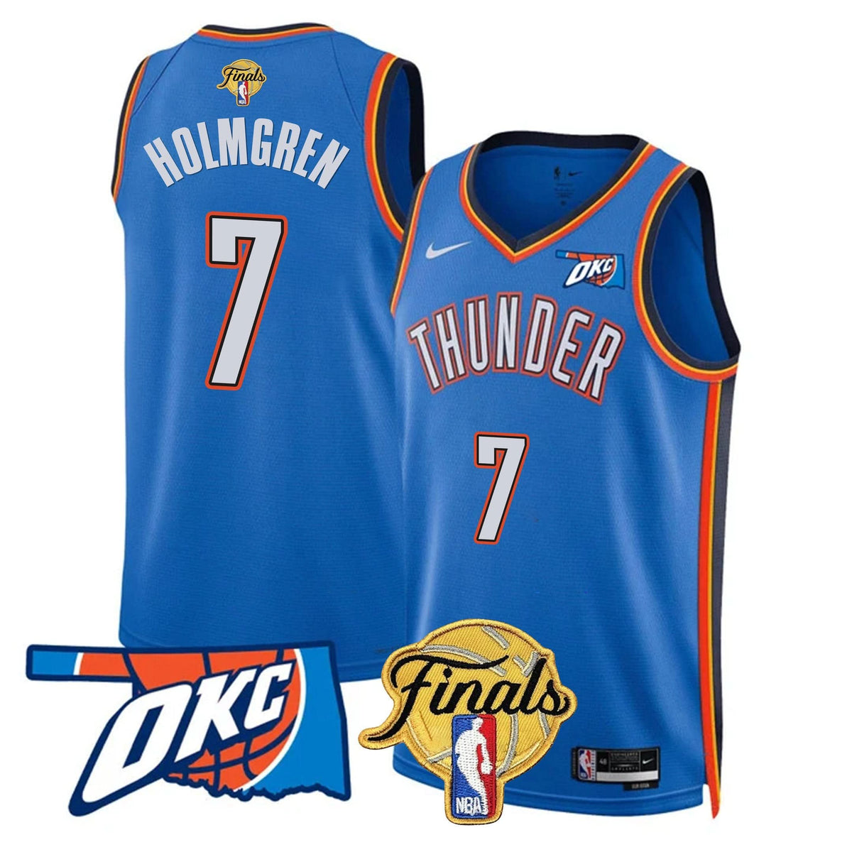 OKC Jersey - Final Patch - Stitched