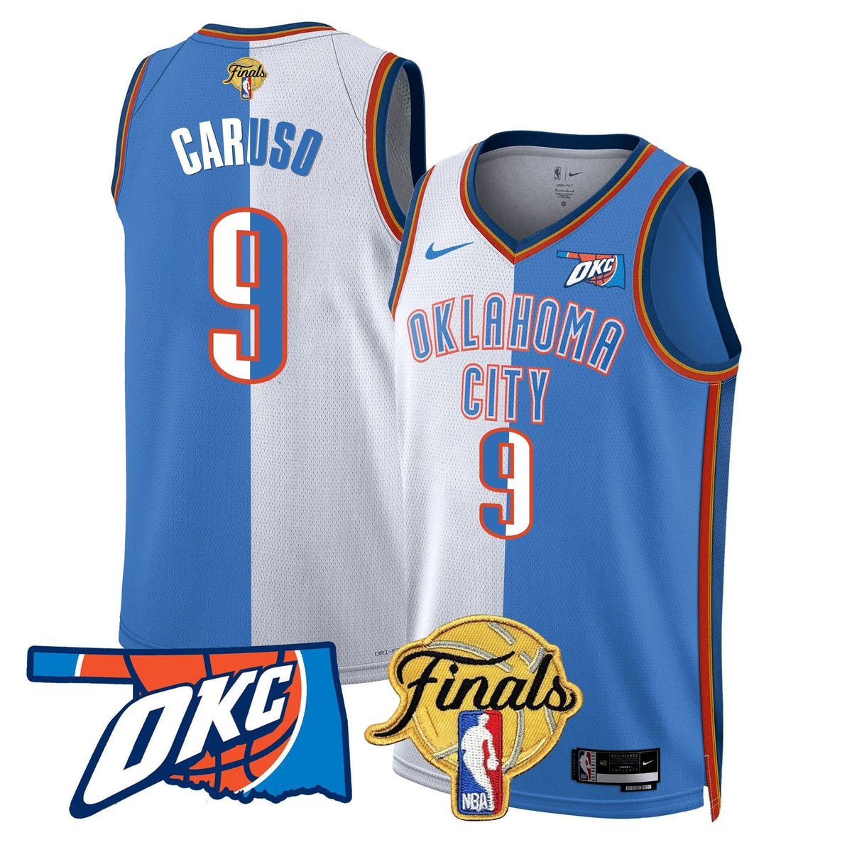 OKC Jersey - Final Patch - Stitched