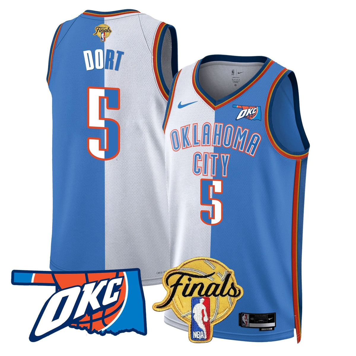 OKC Jersey - Final Patch - Stitched