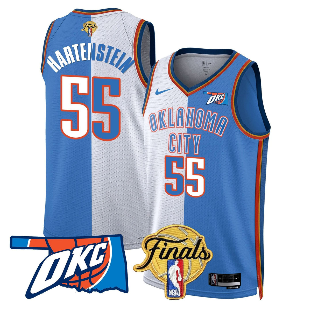 OKC Jersey - Final Patch - Stitched