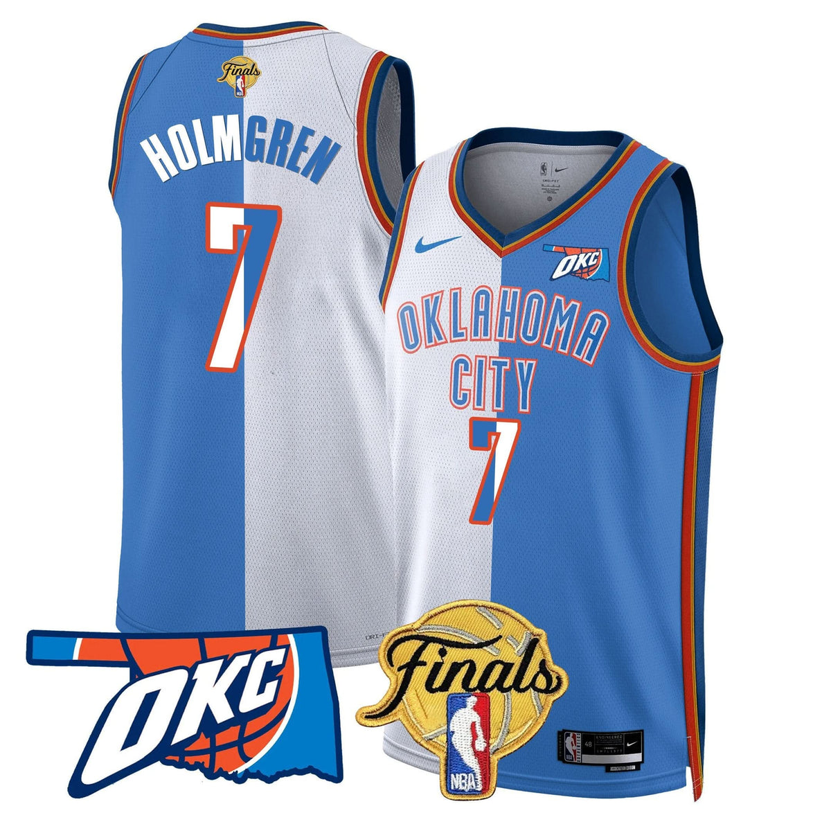 OKC Jersey - Final Patch - Stitched