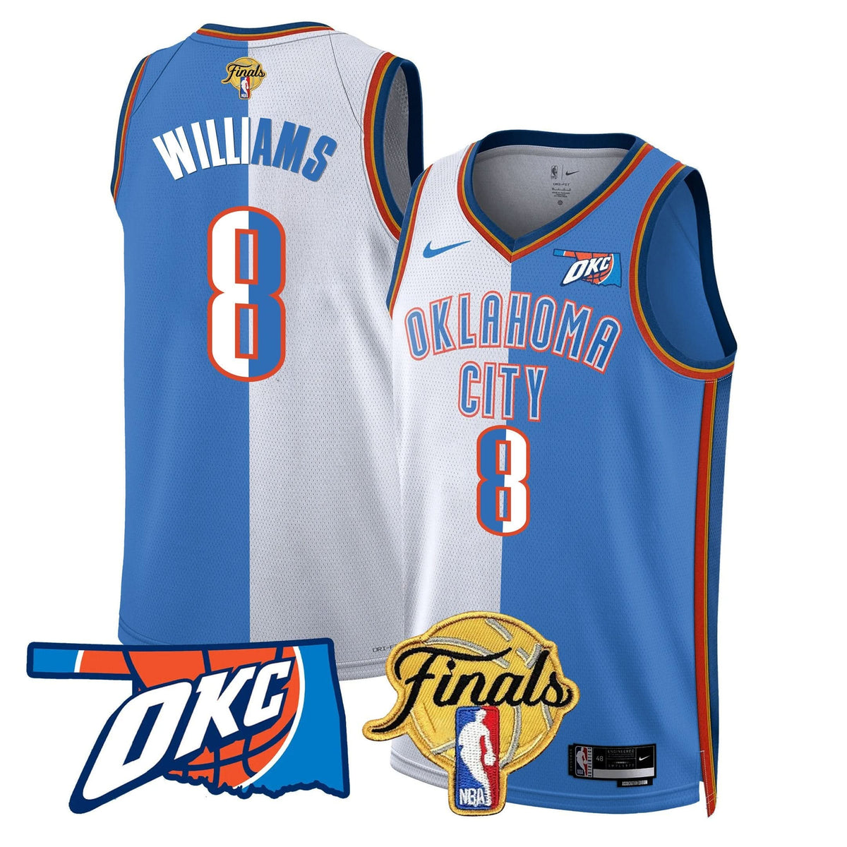OKC Jersey - Final Patch - Stitched