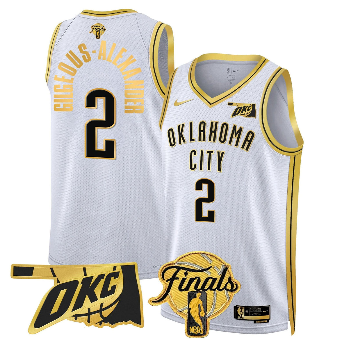 OKC Jersey - Final Patch - Stitched