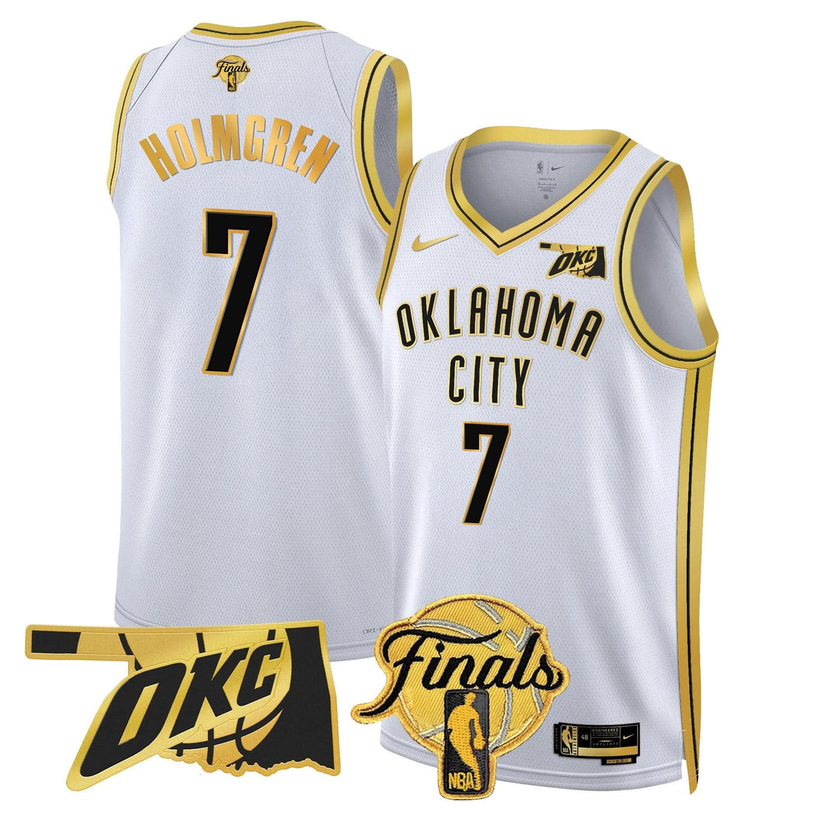 OKC Jersey - Final Patch - Stitched