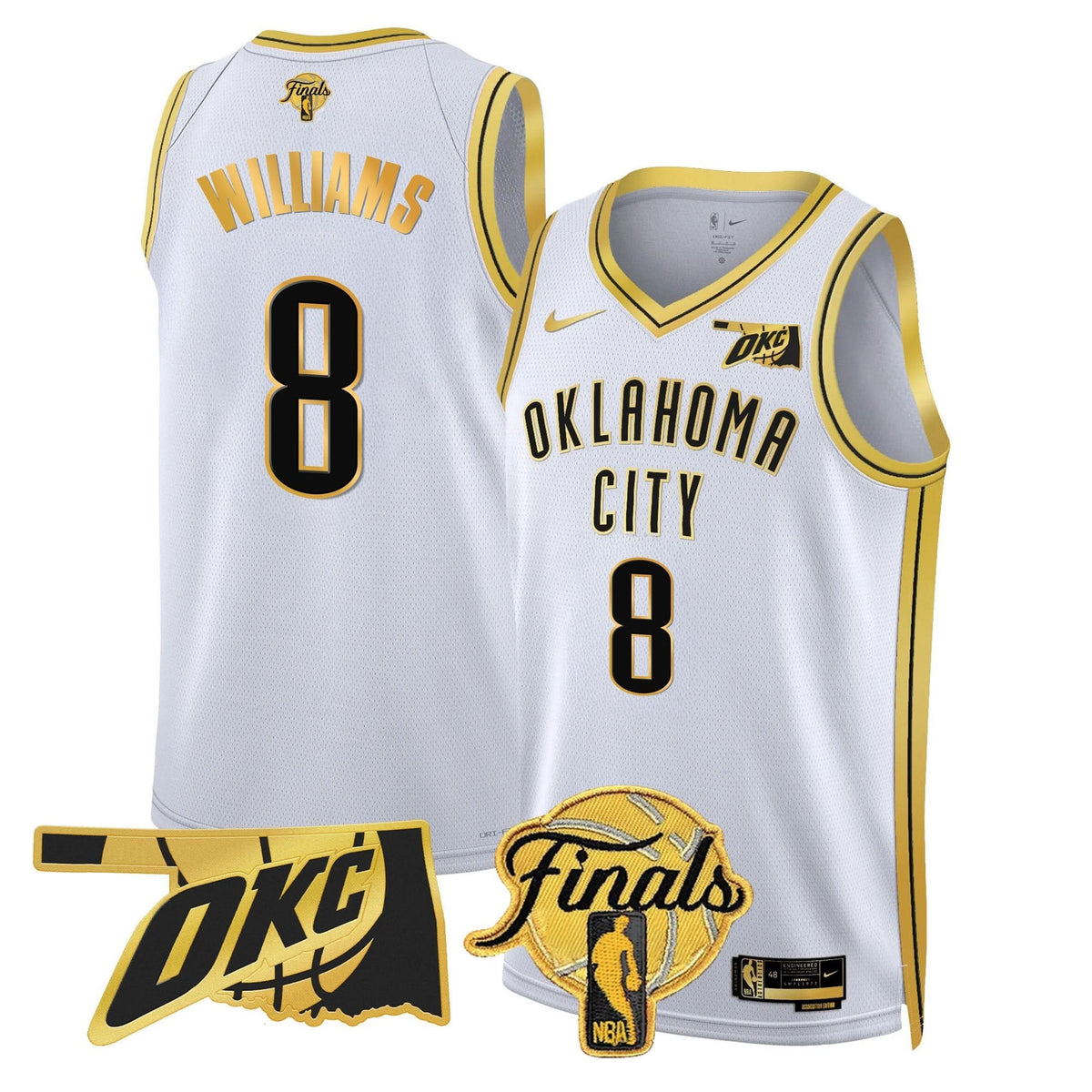 OKC Jersey - Final Patch - Stitched