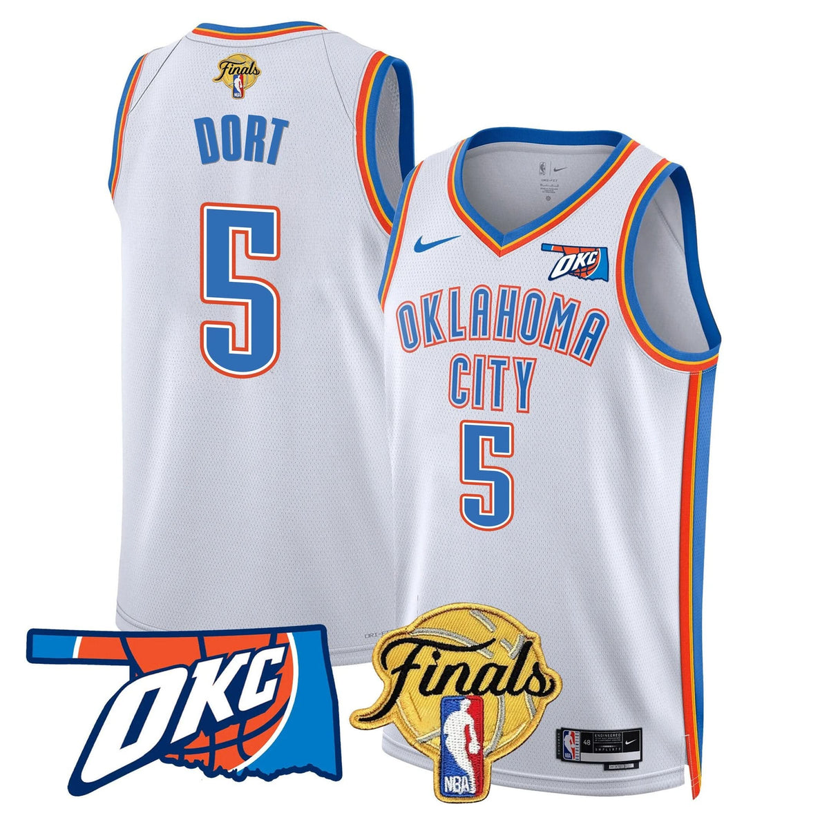 OKC Jersey - Final Patch - Stitched