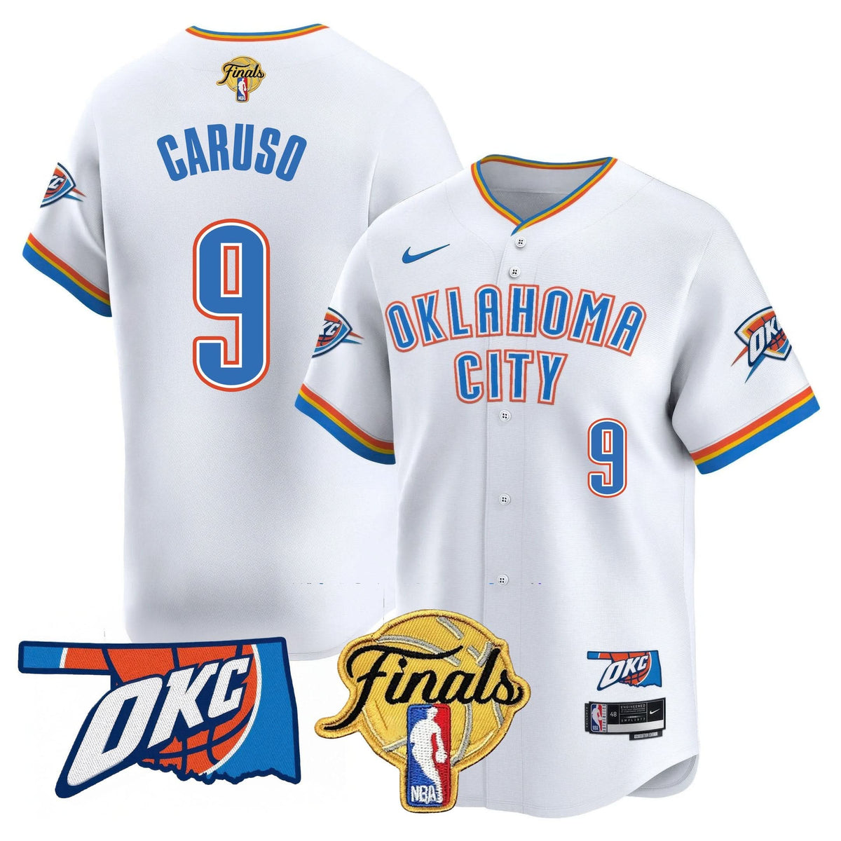 OKC Baseball Jersey - Final Patch - Stitched