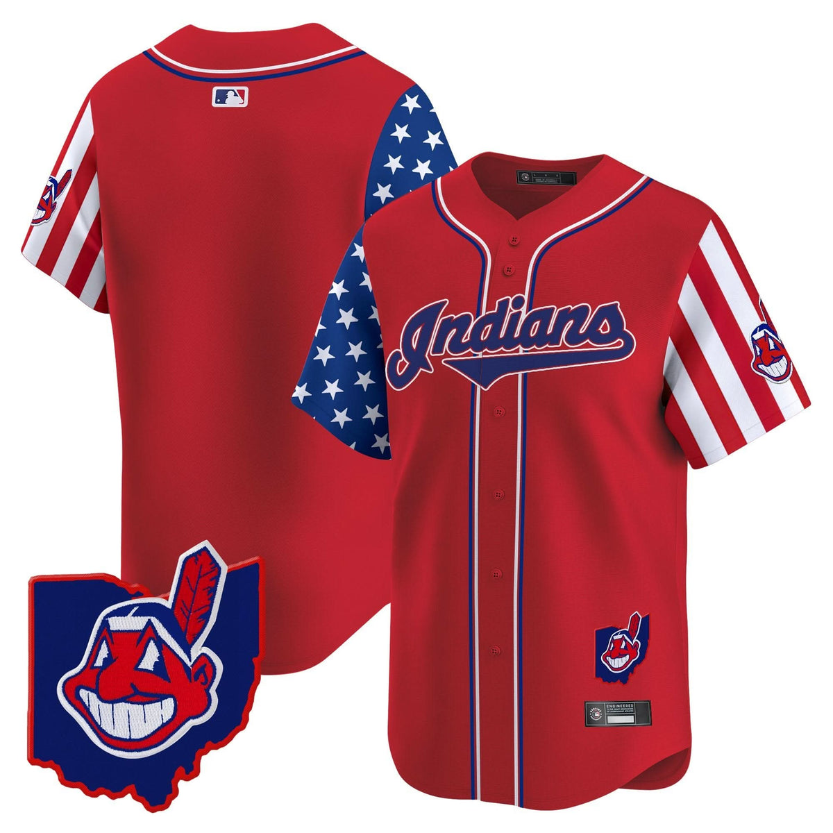 CI 2025 Independence Day Vapor Premier Limited Jersey - Stitched