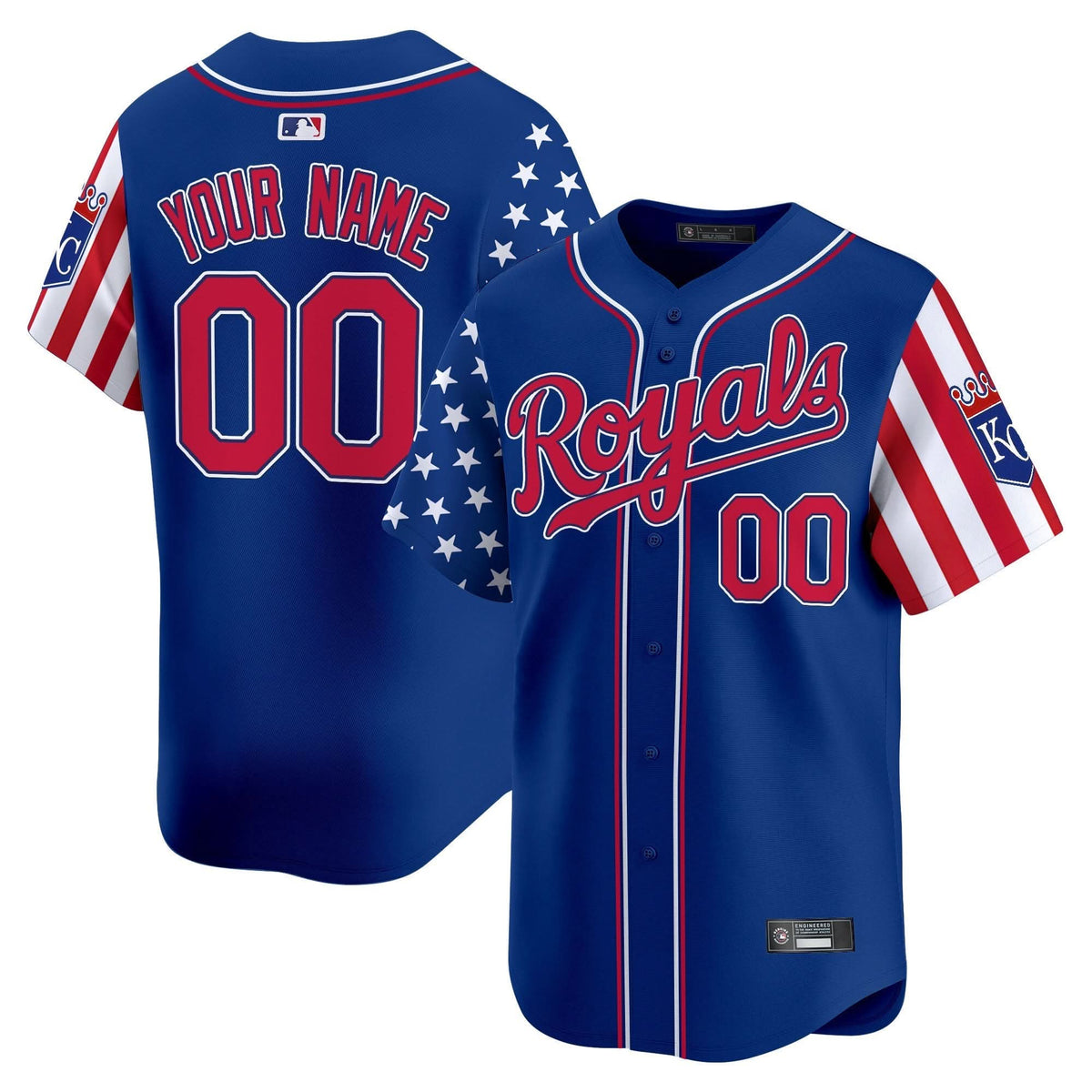 KCR 2025 Independence Day Vapor Premier Limited Custom Jersey - Stitched