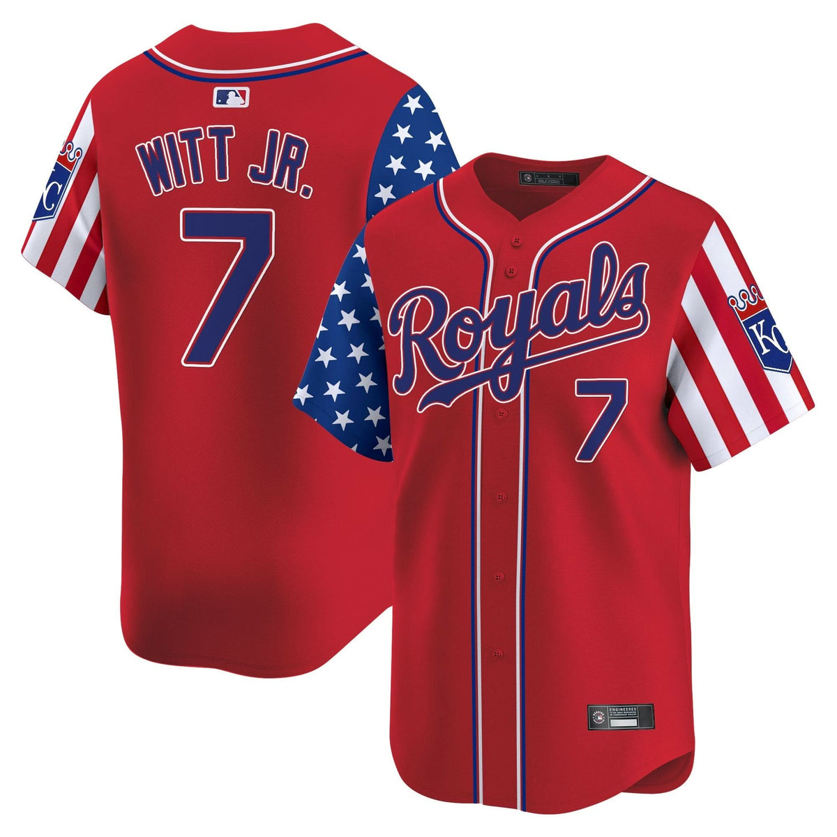 KCR 2025 Independence Day Vapor Premier Limited Jersey - Stitched