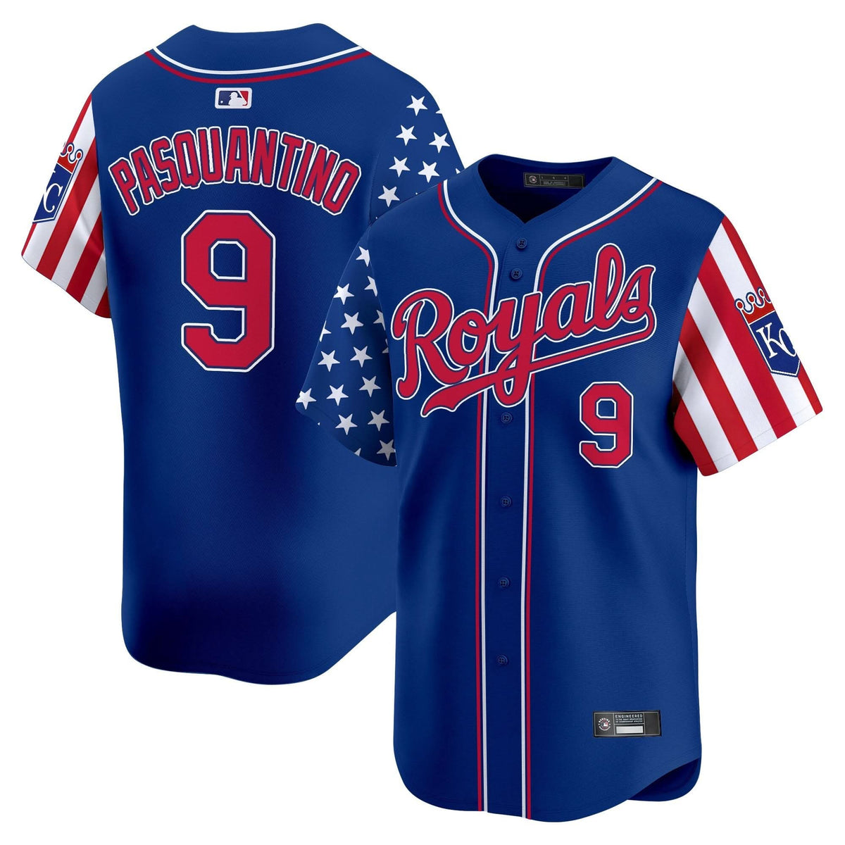 KCR 2025 Independence Day Vapor Premier Limited Jersey - Stitched