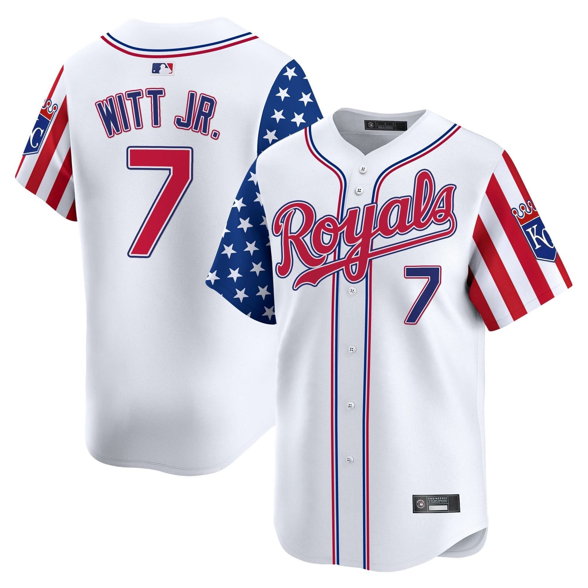 KCR 2025 Independence Day Vapor Premier Limited Jersey - Stitched