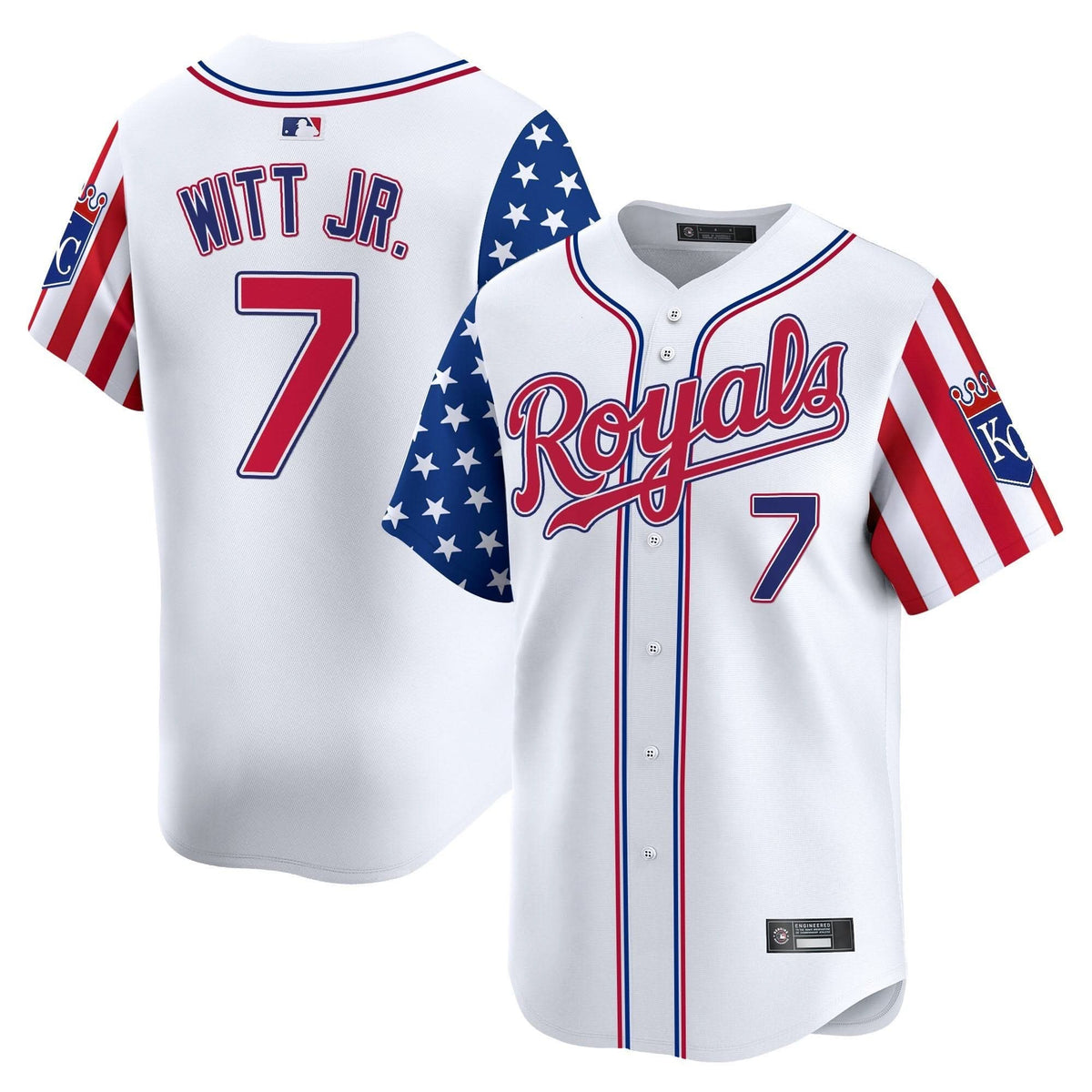 KCR 2025 Independence Day Vapor Premier Limited Jersey - Stitched