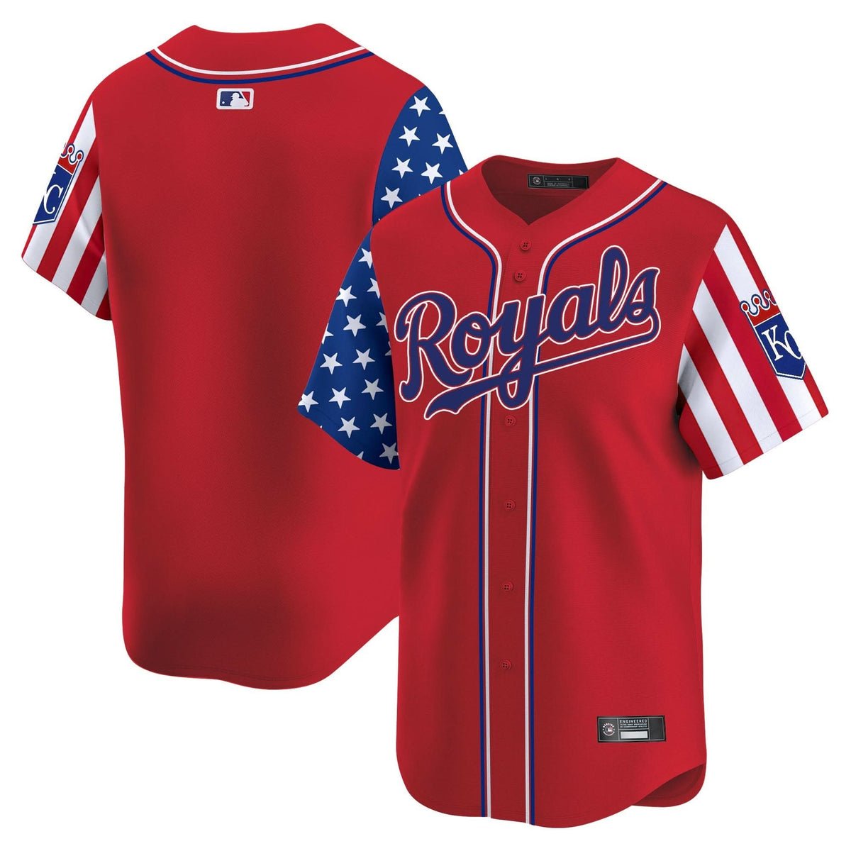 KCR 2025 Independence Day Vapor Premier Limited Jersey - Stitched