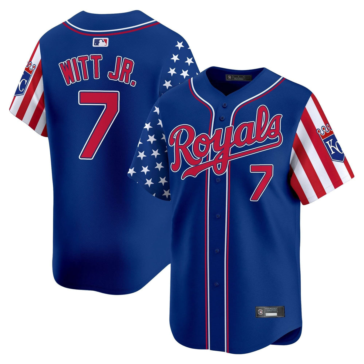 KCR 2025 Independence Day Vapor Premier Limited Jersey - Stitched