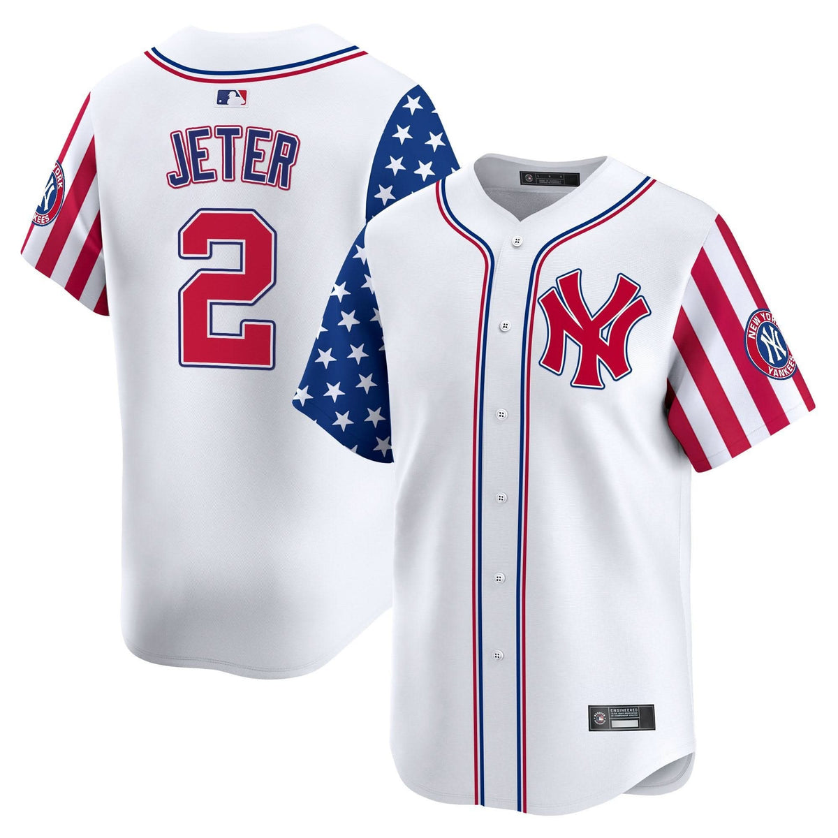 NYY 2025 Independence Day Vapor Premier Limited Jersey - Stitched