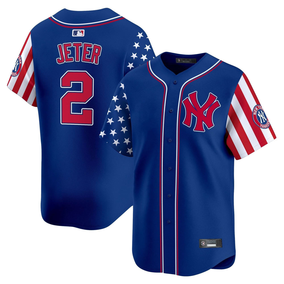 NYY 2025 Independence Day Vapor Premier Limited Jersey - Stitched