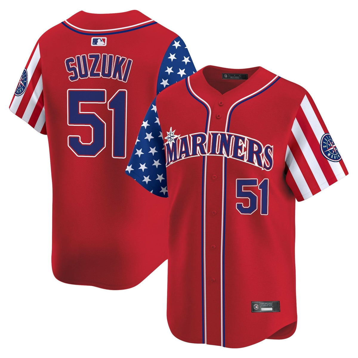 SM 2025 Independence Day Vapor Premier Limited Jersey - Stitched