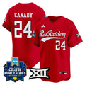 TTU Softball 2025 World Series (WCWS) Vapor Premier Limited Jersey - Stitched