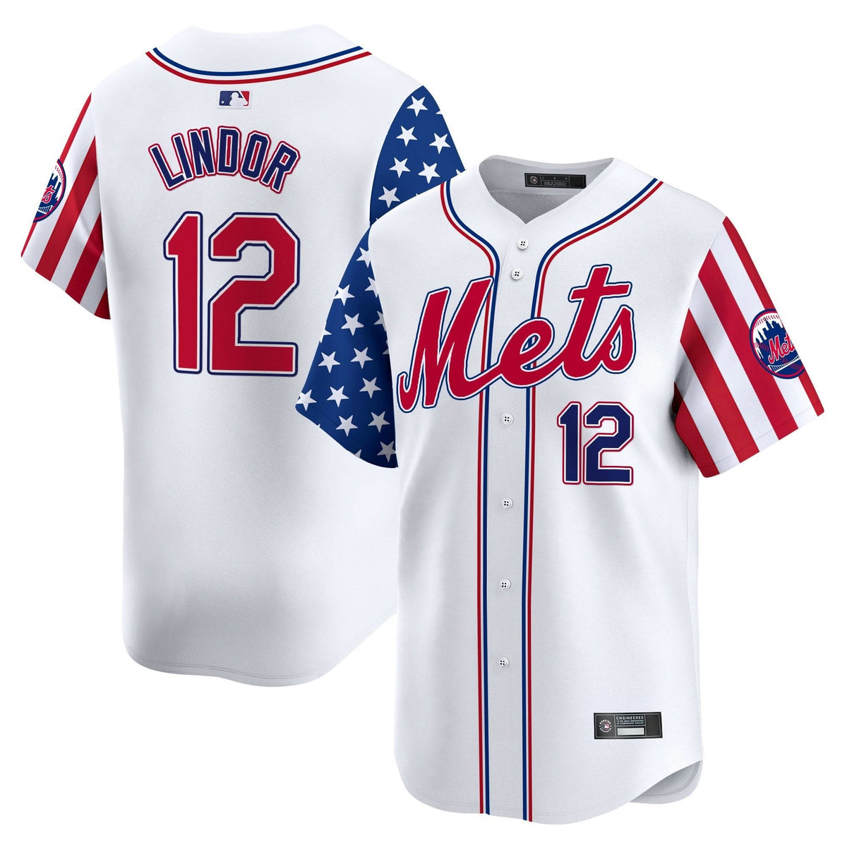 NYM 2025 Independence Day Vapor Premier Limited Jersey - Stitched