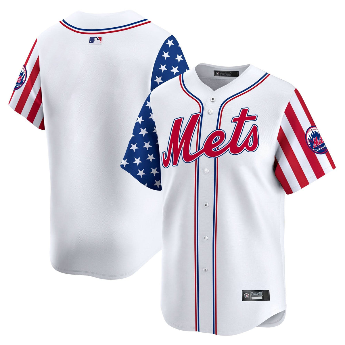 NYM 2025 Independence Day Vapor Premier Limited Jersey - Stitched