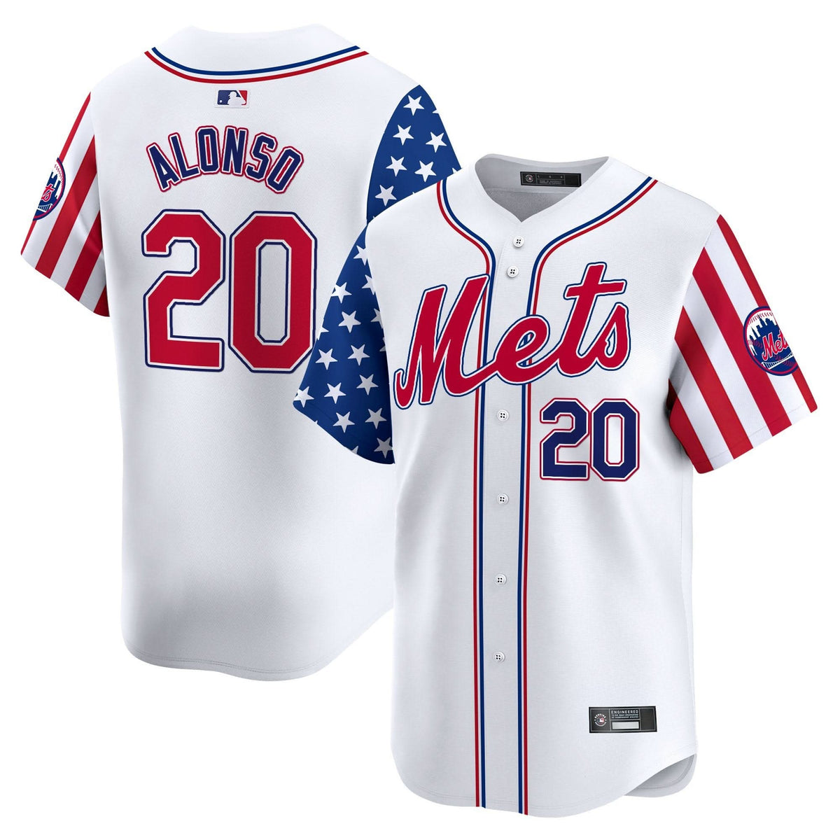 NYM 2025 Independence Day Vapor Premier Limited Jersey - Stitched