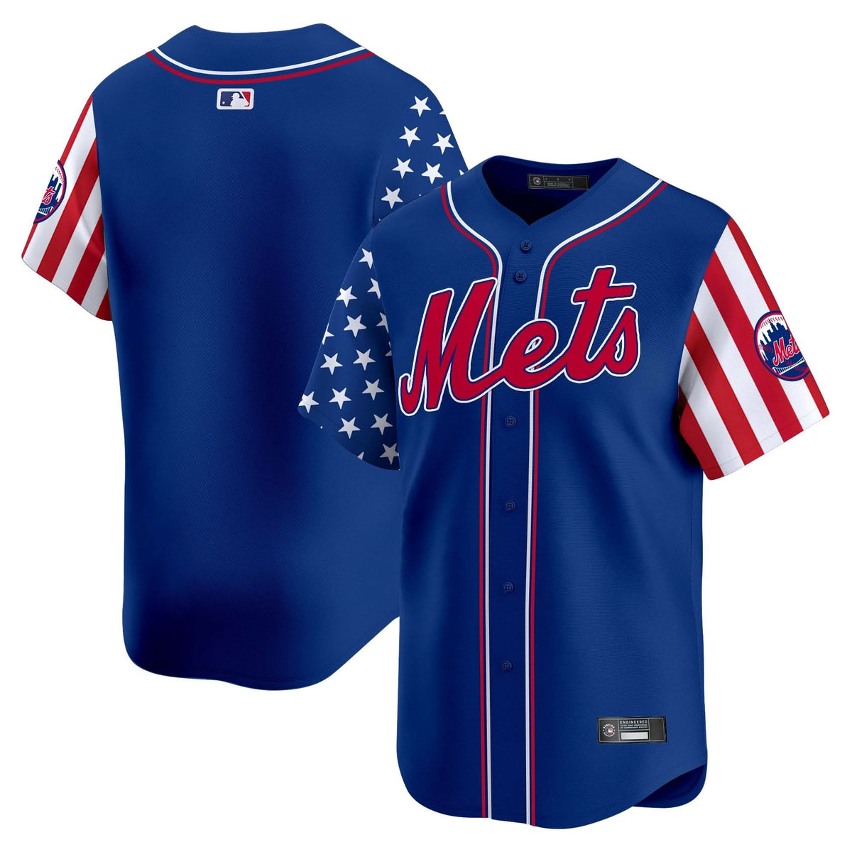 NYM 2025 Independence Day Vapor Premier Limited Jersey - Stitched