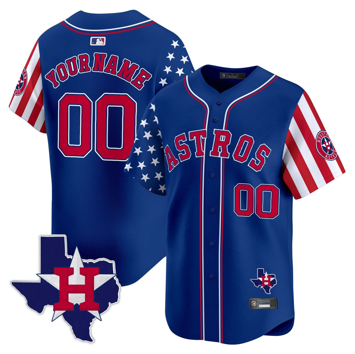 HA 2025 Independence Day Vapor Premier Limited Custom Jersey - Stitched