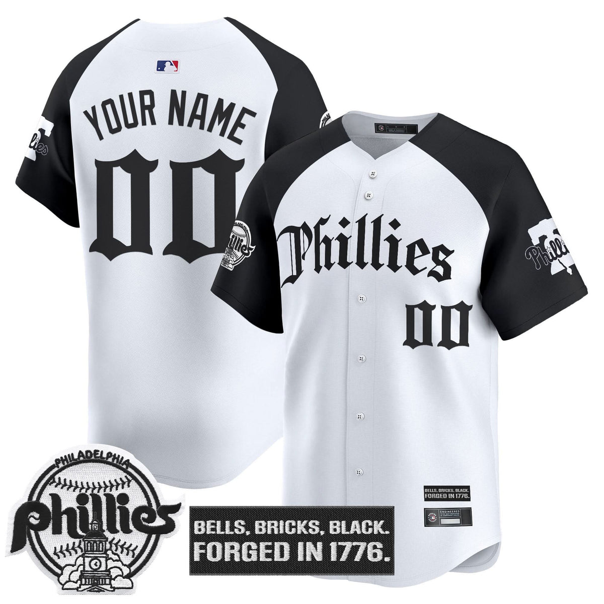 PP 'Gothic Liberty Edition' Vapor Premier Limited Custom Jersey - Stitched