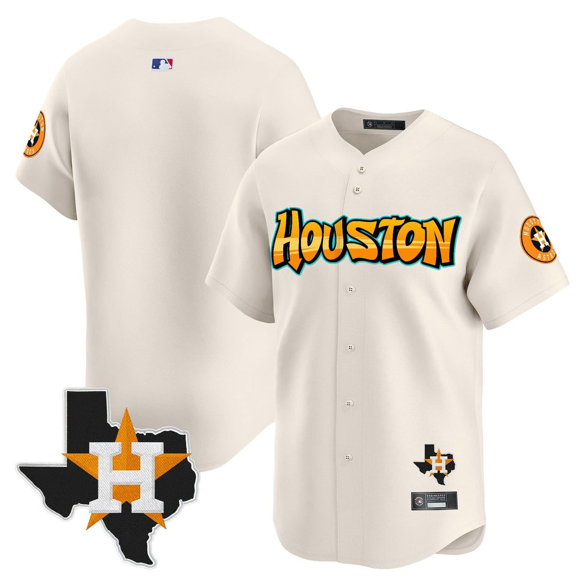 HA 'Graffiti H-Town Edition' Vapor Premier Limited Jersey - Stitched