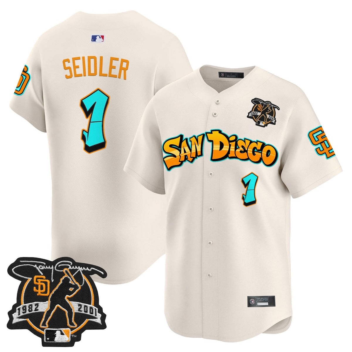 SDP 'Graffiti Barrio Edition' Vapor Premier Limited Jersey - Stitched