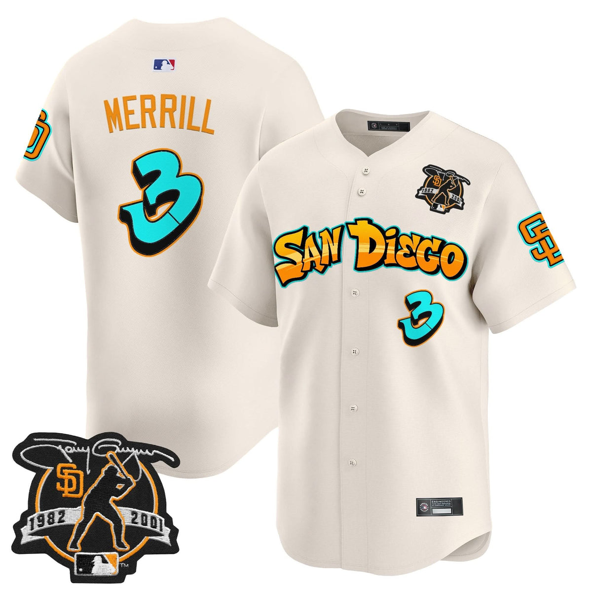 SDP 'Graffiti Barrio Edition' Vapor Premier Limited Jersey - Stitched