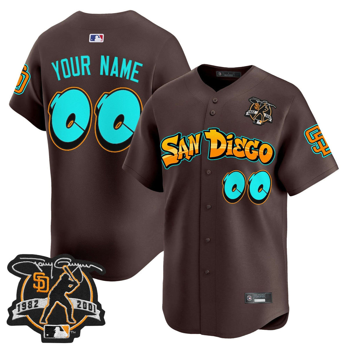 SDP 'Graffiti Barrio Edition' Vapor Premier Limited Custom Jersey - Stitched