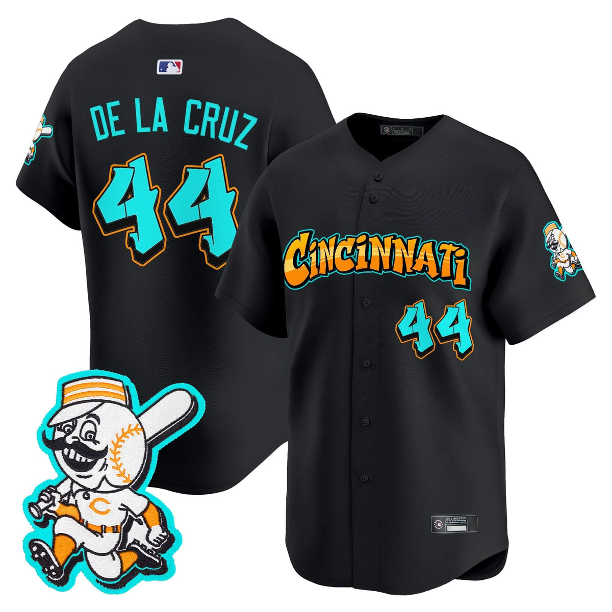 CR 'Graffiti Queen City Edition' Vapor Premier Limited Jersey - Stitched