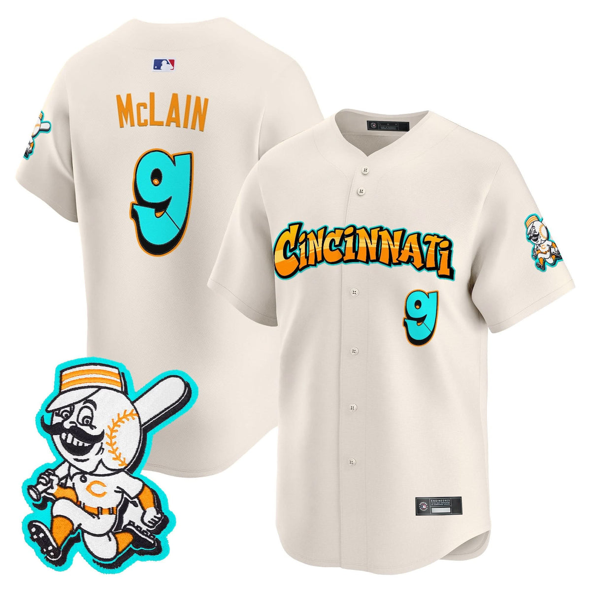 CR 'Graffiti Queen City Edition' Vapor Premier Limited Jersey - Stitched