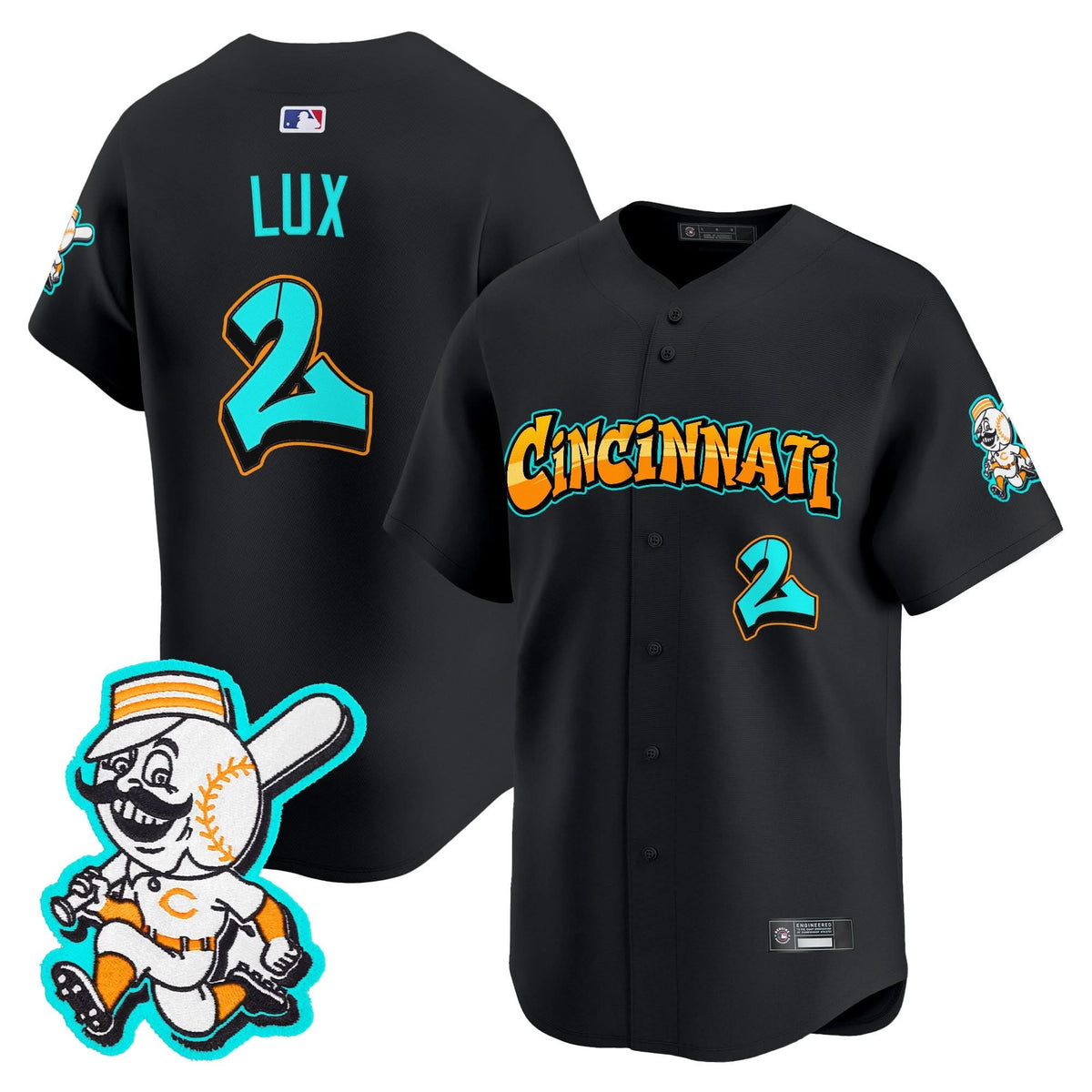 CR 'Graffiti Queen City Edition' Vapor Premier Limited Jersey - Stitched