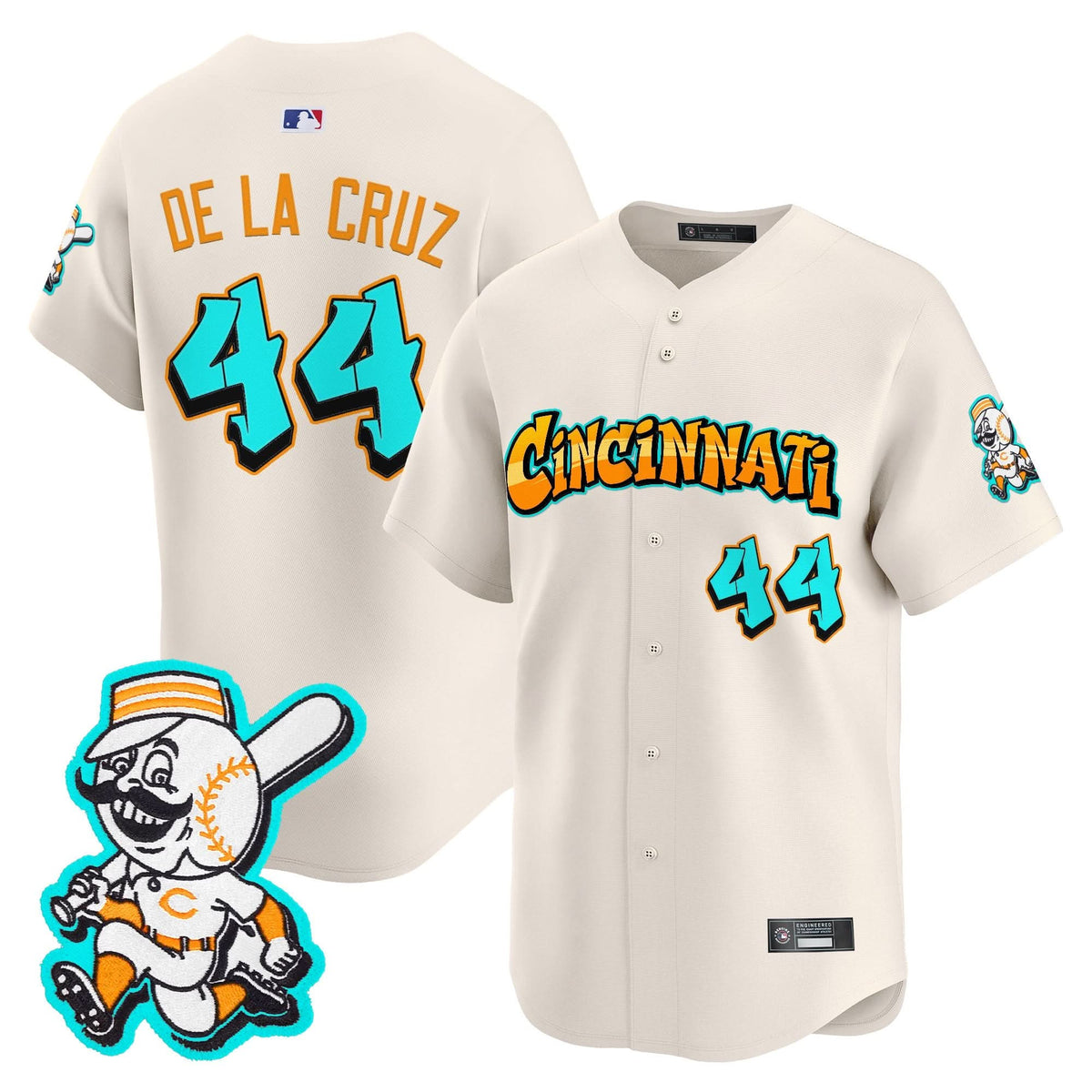 CR 'Graffiti Queen City Edition' Vapor Premier Limited Jersey - Stitched