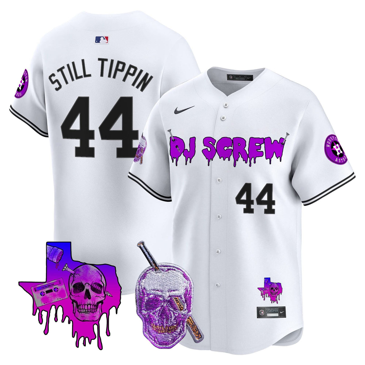 HA DJ Screw Vapor Premier Limited Jersey - Stitched