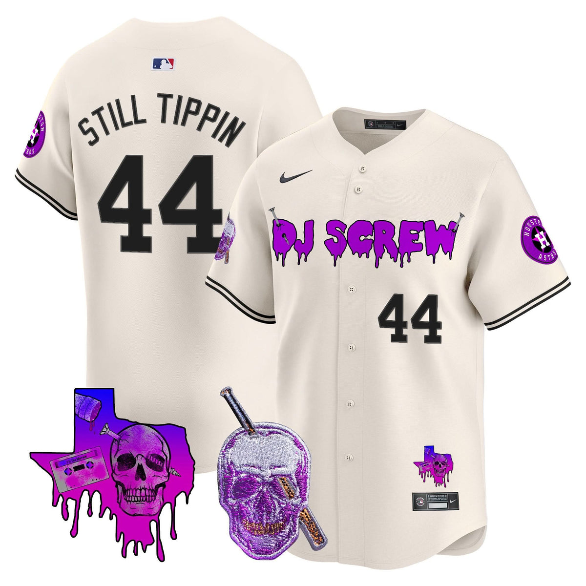 HA DJ Screw Vapor Premier Limited Jersey - Stitched