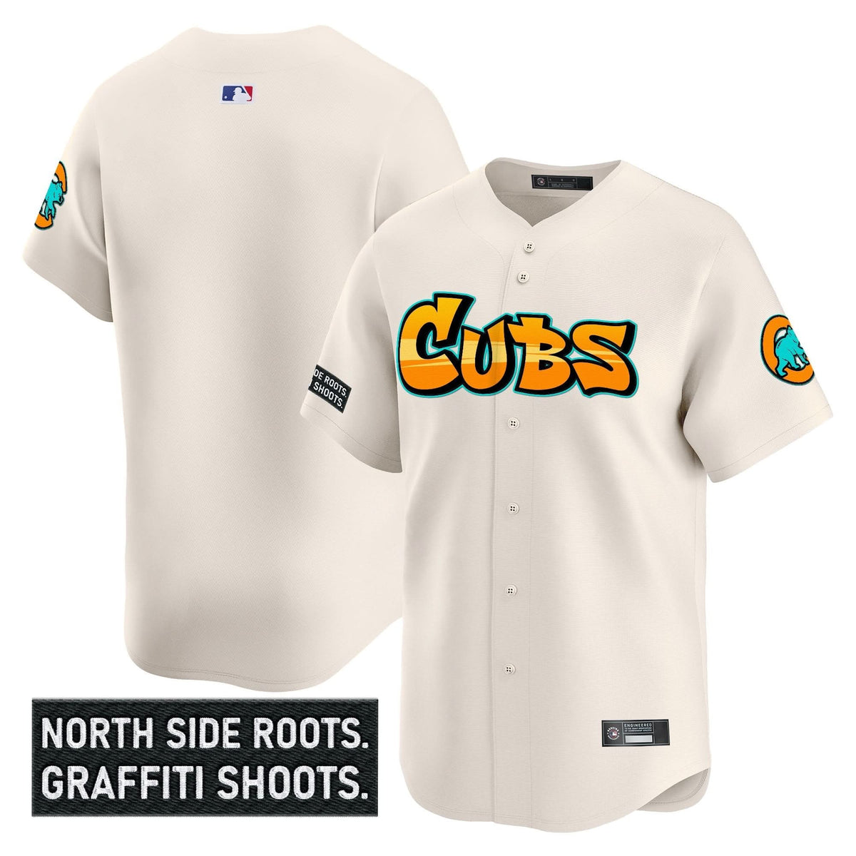 CC 'Graffiti North Side Edition' Vapor Premier Limited Jersey - Stitched