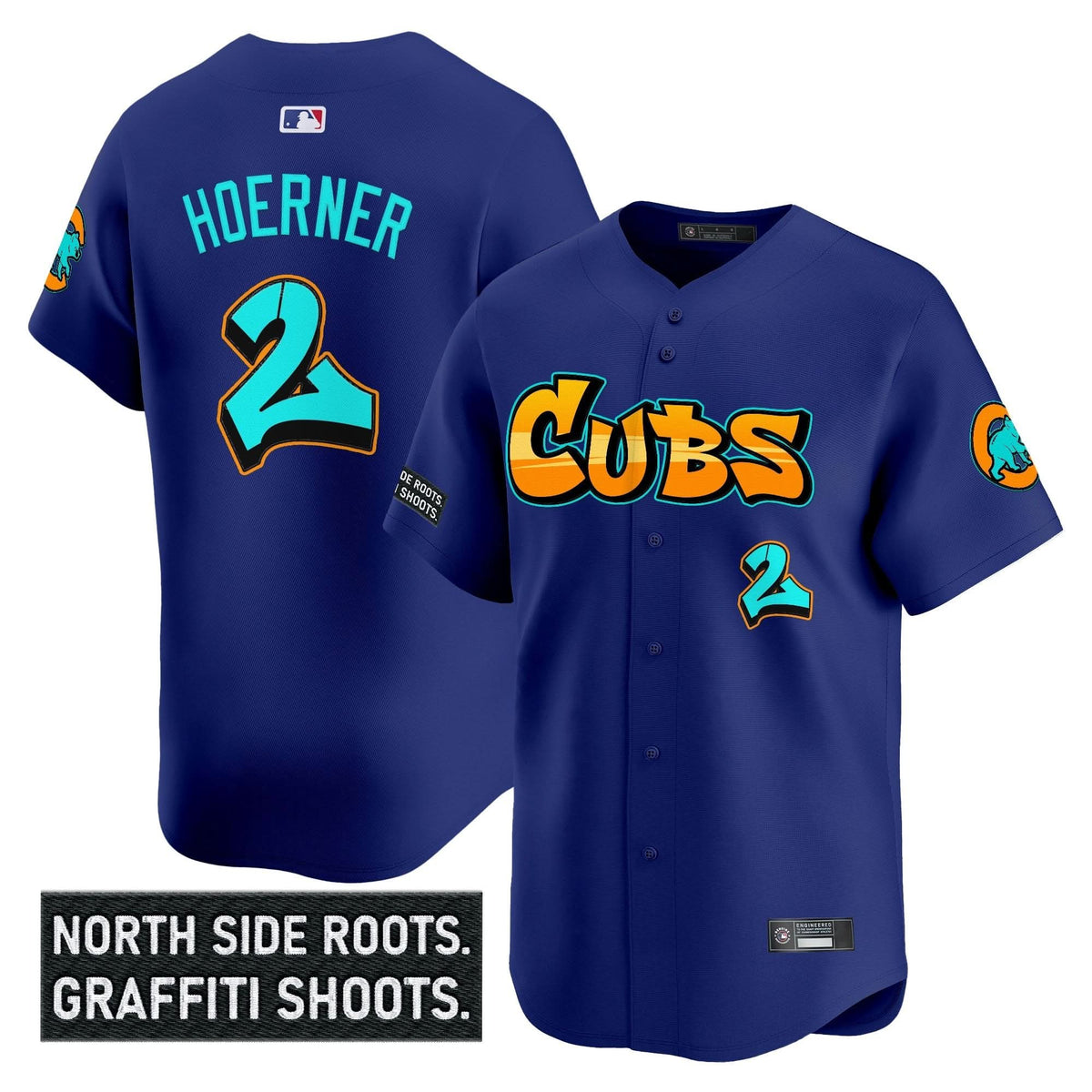 CC 'Graffiti North Side Edition' Vapor Premier Limited Jersey - Stitched